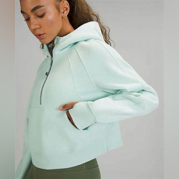 Lululemon Scuba Hoodie - size XS/S, light mint green color - Picture 2 of 6
